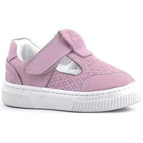 Resim Rakerplus Bheem Hakiki Deri Pudra Cırtlı Bebek Sneaker Sandalet Pudra 