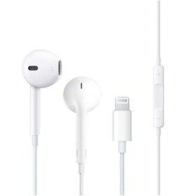 Resim Earbuds 302 Tak Çalıştır Lightning iPhone Kulaklık Plug and Play 