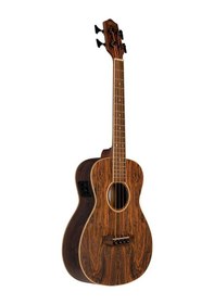 Resim Lanikai Fb-ebu Elektro Bas Ukulele Profesyonel - Akasya Gövde Kısa Skala Short Scale , Bas Gitar Akort Düzeni, Dahili Preamp Ve Ekolayzer Ölçüler: 21 Perde / Bas Ukulele Formu 