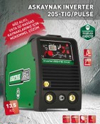 Resim Askaynak Inverter 205 - TIG/PULSE Kaynak Makinesi 