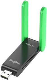 Resim 1400 Mbps 2.4GHz/5GHz Dual Band Gigabit Alıcı Verici USB WiFi Adaptör 