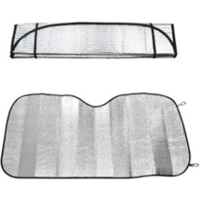 Resim MOTTOMOR OTO PERDE GÜNEŞLİK METALİZE TAKSİ NİKELAJ 130X60 