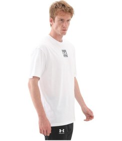 Resim A1386803-101 Under Armour Ua M Hw Os Sm Box Ss Erkek Şort Ve Kapri Beyaz A1386803-101 Beyaz 