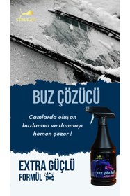 Resim sebura Süper Güçlü Oto Araç Cam Buz Çözücü Kar Buz Çözücü 500ml 
