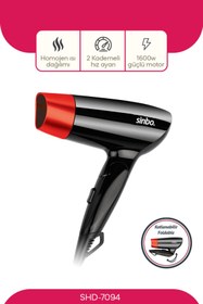 Resim Sinbo SHD-7097 Seyahat Tipi Saç Kurutma Makinesi 