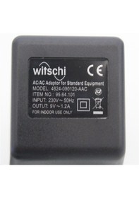 Resim Witschi Watch Expert II III Chronoscope S1 Saat Test Cihazı 9V 1.2A Adaptör 4824-090120-AAC 