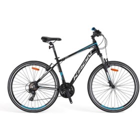 Resim Kron Tx 100 - 28" Trekking - 20 21 Vites H.dısc Mavi-turuncu/siyah Krn22-205 