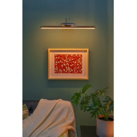 Resim Pilli Aplik Kumandalı Duvar Aplik Banyo Aydınlatması Tablo Aplik Dekoratif Aydınlatma 35CM 3000K 65000K LED Işık 