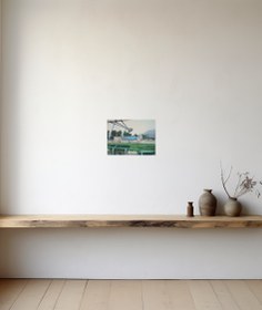 Resim Mavi Otobüs, 2011 - 26 x 35 cm / Çerçevesiz 
