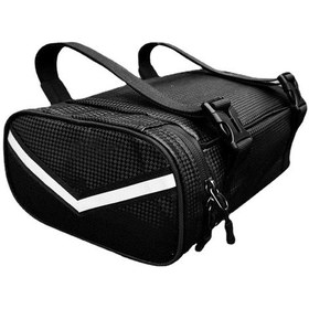 Resim Homyl Bisiklet Arka Raf Torbası Taşıyıcı Bisikletle Hızlı Siyah 