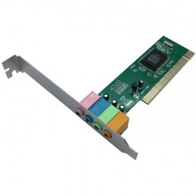 Resim Leonpro PCI ses kartı CMI8738 chipsetli 5 kanal 4.1 pc için pcı ses kartı 