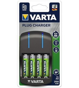 Resim Varta Plug Şarj Cihazı 4*2100 Aa Şarjlı Pil 