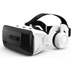Resim Fogy VR 3D stereo ses, 42 MM ses ünitesi ile Bluetoothstereo kulaklık ile birlikte gelir. 3D Sanal Gerçeklik Gözlüğü 4.7-6.1 