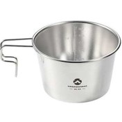 Resim Bloomnest Yürüyüşü Taşınabilir Sofra Sierra S369 Piknik Kasesi, Paslanmaz, Kamp Mutfak, 600ml, Gümüş Eşya, Dışarıda Kullanım İçin, Oh Gümüş Gümüş 