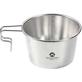 Resim Bloomnest Yürüyüşü Taşınabilir Sofra Sierra S369 Piknik Kasesi, Paslanmaz, Kamp Mutfak, 600ml, Gümüş Eşya, Dışarıda Kullanım İçin, Oh Gümüş Gümüş 