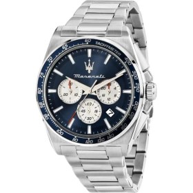 Resim Maserati R8873652005 Tüm Fonksiyonları Aktif Çelik Kasa Çelik Kordon 10 Atm Suya Dayanıklı Metalik Renk Erkek Kol Saati 