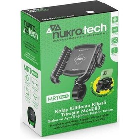 Resim Nukrotech Mrt Road 4 Titreşim Modüllü Telefon Tutucu 