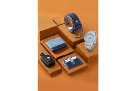 Resim Polo Air Erkek Kol Saati Parfüm Cüzdan Kemer Kartlık Kombin Set PL-0831E2 