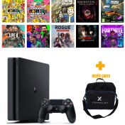 Resim Sony PlayStation 4 Slim 500 GB + Oyun + Kol + Çanta Yenilenmiş 