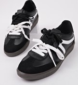 Resim Muggo Retro Çift Bağcıklı Günlük Kadın Sneaker Spor Ayakkabı 
