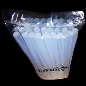 Resim Site Hırdavat Tayrex 1. Kalite Şeffaf Mum Silikon 34 Adet - 1kg 