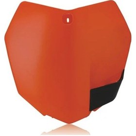 Resim Hightower Ktm 2013-2016 Ön Numara Levhası Turuncu Enjeksiyon Kalıplı Çizilmeye Dayanıklı 