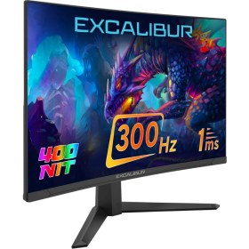Resim Casper Excalibur 27" 1 Ms Full Hd Curved 300 Hz Oyuncu Monitörü + Oyuncu Mouse Hediye 