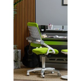 Resim Creo Mobili Ev Ofisi İçin Çocuk Sandalyesi, Oturum Ayarlı Sandalye - Taşıma kap. 120kg, Yeşil/Yeşil - Sirius 