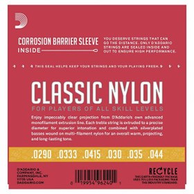 Resim D'Addario EJ27N 3/4 Normal Tension Klasik Gitar Teli 