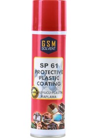 Resim GSM Solvent SP 61 Koruyucu Plastik Kaplama Spreyi 200 ML 