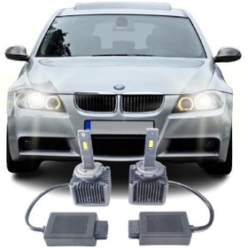 Resim Bmw E90 D1S Led Far Ampulü Photon Mılestone Ballast Versiyon 