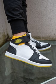 Resim Bilekli Jordan Sneaker Unisex Spor Ayakkabı Basketbol Ayakkabısı 