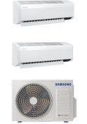 Resim Samsung Wind Free Multi AJ050TXJ2KH/EA 1+2 Sistem (7+12) BTU İç 5,2 Kw Duvar Tipi Klima 