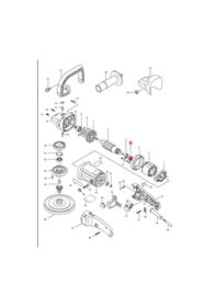 Resim Makita 9227CB Rulman 608 Ürün Kodu 211031-6 