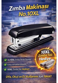 Resim Zımba Makinesi No.10xl 10xl Zımba Teli Hediyeli Metal Mekanizma 