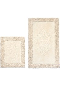 Resim İva Home Tiffany 2'li Pamuklu Klozet Takımı Capcuccino Cappuccino 