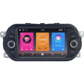 Resim Carvocal Fiat Egea Uyumlu Android Multimedya Sistemi (2015-2023) CRV-4101DAA 