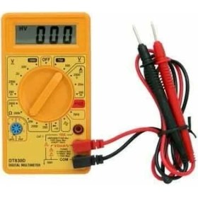 Resim Abnturk Dijital Multimetre Voltmetre Ampermetre 
