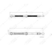 Resim SVAC 80-150 Ön Fren Hortumu Sol Tucson Sportage 2004-2010 
