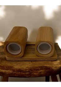 Resim El İşçiliği Gürgen Ağacı Baharatlık Renkli Çok Renkli 