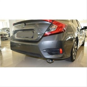 Resim Honda Civic FC5 2016-2020 İçin Uyumlu Egzoz Nikelajı 