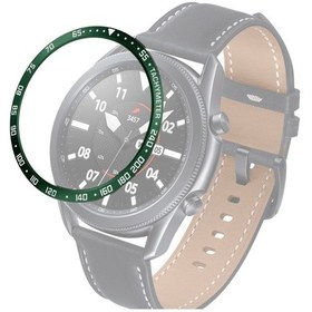 Resim Sones Samsung Galaxy Uyumlu Watch 3 45mm Akıllı Saat Çelik Çerçeve Halkası, E Versiyonu 