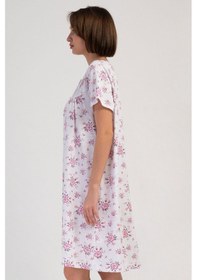 Resim Cotonhause Kadın Kısa Kol Pembe Gecelik %100 Pamuk C8t7n7o161 Pembe 