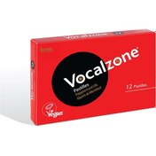 Resim Vocalzone Pastil 12 Adet Nane Yağı Mentol 