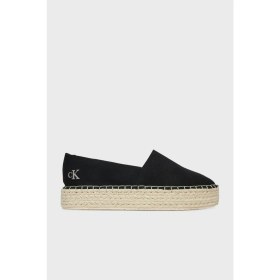 Resim Calvin Klein Kalın Taban Kanvas Espadril YW0YW017370GM Bayan Espadril YW0YW01737 0gm 