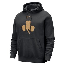 Resim Boston Celtics NBA City Erkek Siyah Basketbol Sweatshirt HQ5509-010 