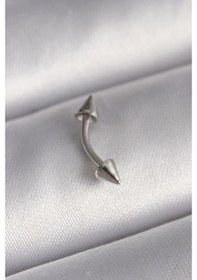 Resim 316l Çelik Gümüş Renk Çivi Model Piercing Diğer 