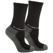 Resim Thermoform Trekking Çocuk Çorap Siyah 