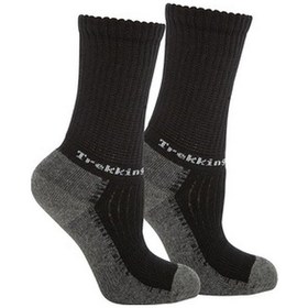Resim Thermoform Trekking Çocuk Çorap Siyah 