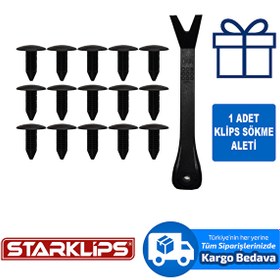 Resim Döşeme Klips 90667-S0D-003Zh Honda 10 Adet Starklips